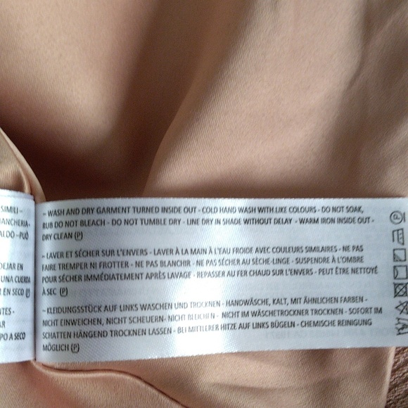 Keepsake Small Butterfly Off Shoulder Blush Pink Textured Mini Dress w/ Pockets - Picture 11 of 15